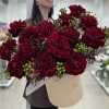 15 пышных роз Хартс в коробке