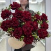 15 пышных роз Хартс в коробке