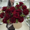 15 пышных роз Хартс в коробке