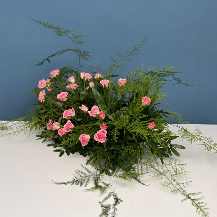 Настольная композиция Розовый сад