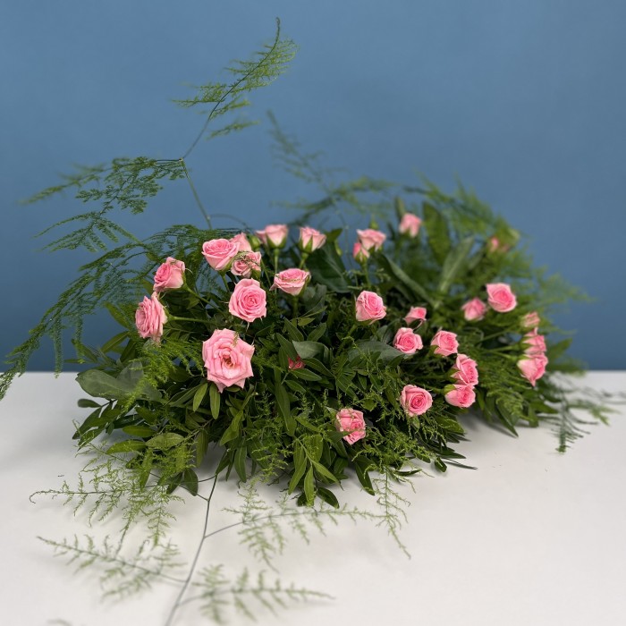 Настольная композиция Розовый сад