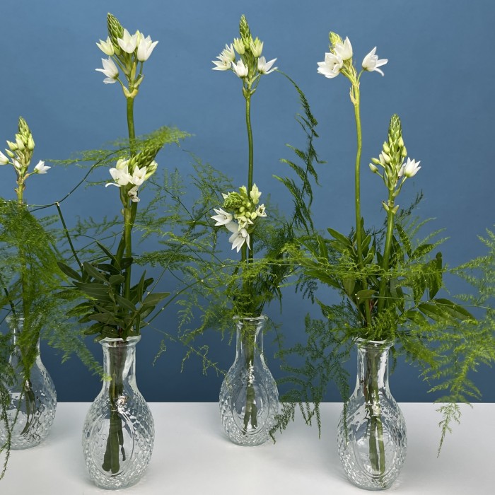 Настольные композиции из пяти ваз Лесная полянка