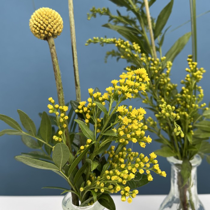 Настольные композиции из пяти ваз Солнечный день