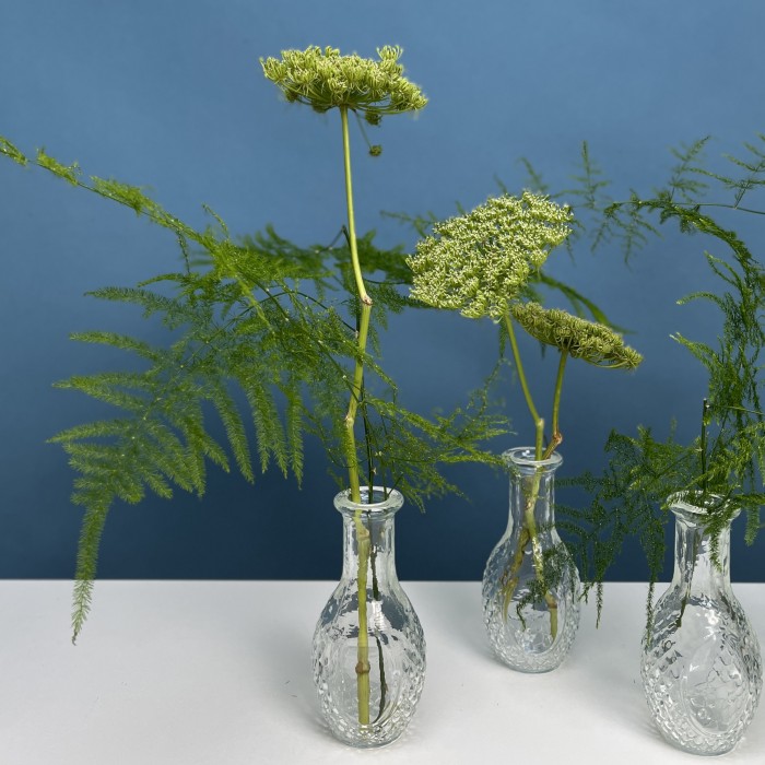 Настольные композиции из пяти ваз Забытый сад