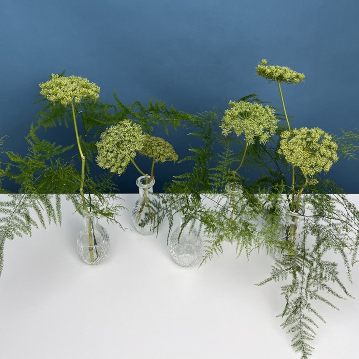 Настольные композиции из пяти ваз Забытый сад