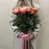 15 пионовидных роз Кахала 60 см