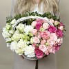 Сборная корзина с цветами Градиент