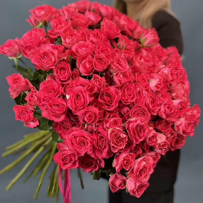 51 кустовая Роза Белла Линда Цериз 60 см