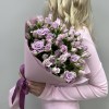 15 кустовых роз Сильвер шедоу 50 см