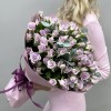 25 кустовых роз Сильвер шедоу 50 см