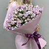35 кустовых роз Сильвер шедоу 50 см