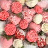 Клубника в шоколаде цветущий сад 16 ягод