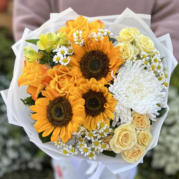 Осенний букет Яркие краски