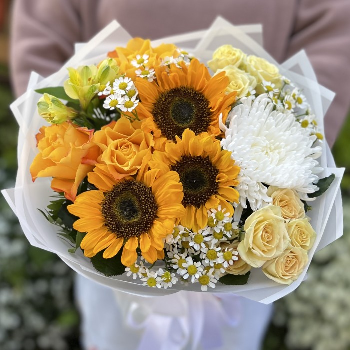 Осенний букет Яркие краски