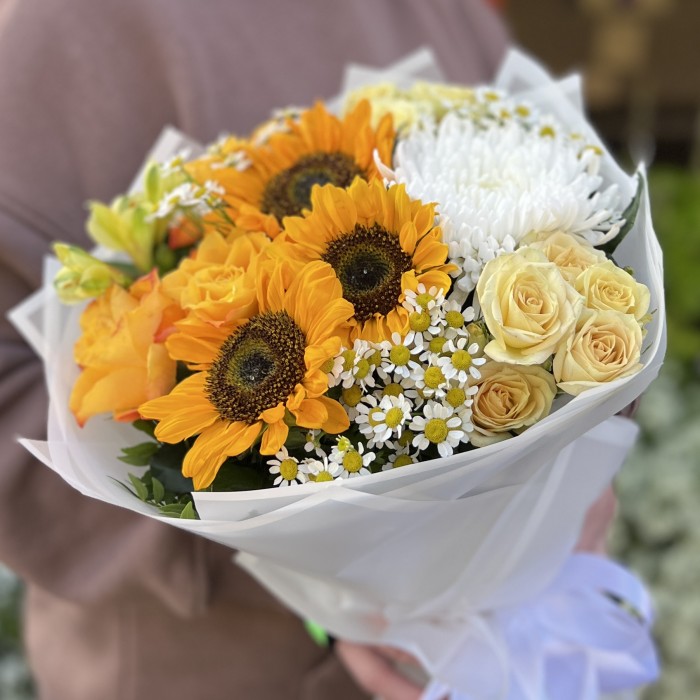 Осенний букет Яркие краски