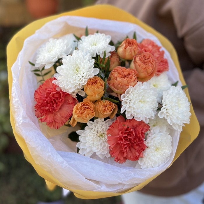 Букет на день рождения для бабушки