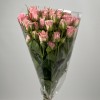Роза 40 см кустовая розовая Одилия