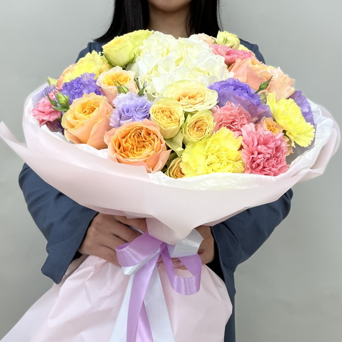 Сборный букет Чистый Дофамин