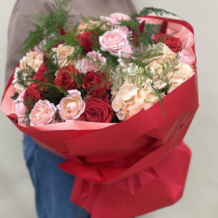 Букет дня Бордовое настроение