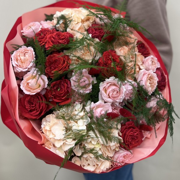 Букет дня Бордовое настроение