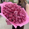 101 необыкновенная Роза Дип Перпал 40 см