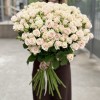 35 кустовых роз Роял Порцелина 70 см