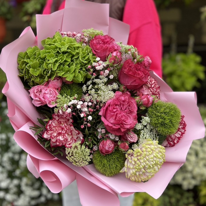 Яркий букет на день рождения
