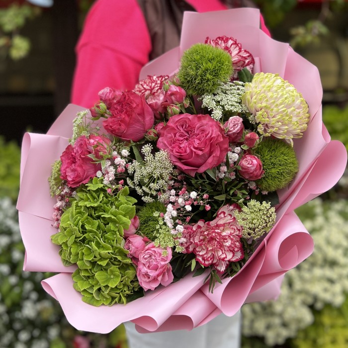 Яркий букет на день рождения
