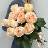 11 абрикосовых роз Принцес Краун 60 см