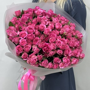 35 кустовых роз Глория 50 см