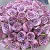 51 пионовидная сиреневая роза Дольчетто 40 см