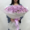 75 пионовидных сиреневых роз Дольчетто 40 см