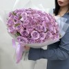 75 пионовидных сиреневых роз Дольчетто 40 см