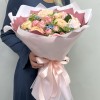 Авторский букет с пионовидными розами