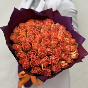 Букет дня с розами Романтичный вечер