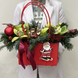 Букет дня в коробке Летняя Фантазия