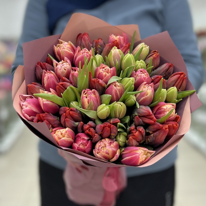 51 яркий тюльпан