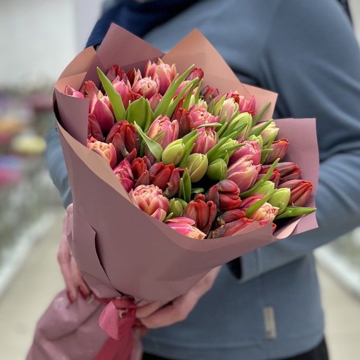 51 яркий тюльпан