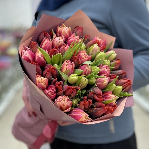 51 яркий тюльпан