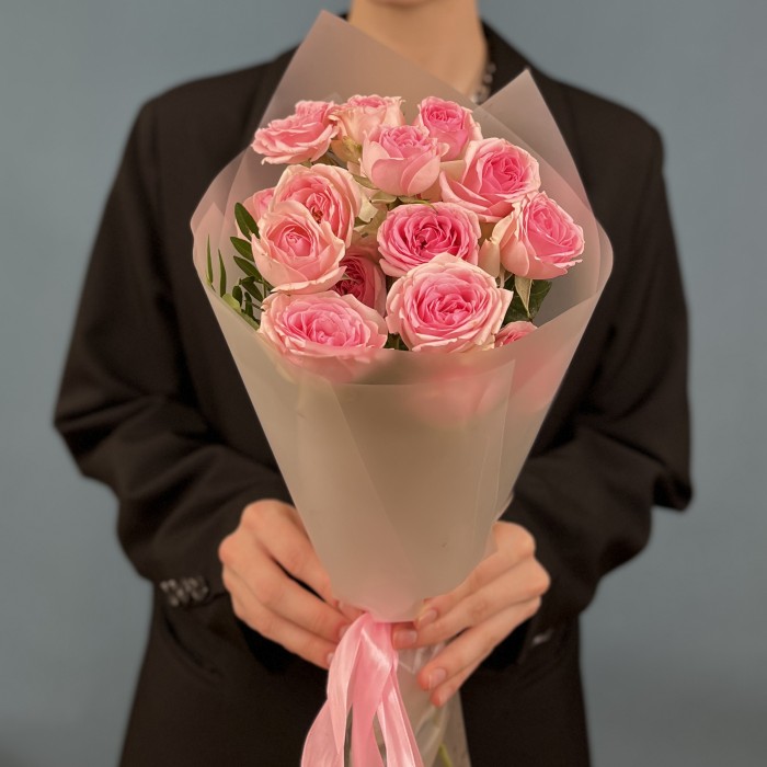 Комплимент из 3 кустовых роз Дестини