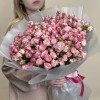 51 кустовая розовая роза Рефлекс 50 см