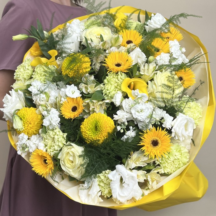 Букет дня Желтое настроение