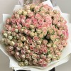 51 кремово-розовая кустовая роза Азор 40 см