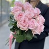 11 ароматных пионовидных роз Пинк Охара 60 см