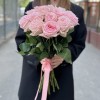 15 ароматных пионовидных роз Пинк Охара 50 см