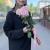 3 ароматные пионовидные розы Пинк Охара 50 см