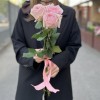 3 ароматные пионовидные розы Пинк Охара 50 см