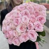 45 ароматных пионовидных Роза Пинк Охара 50 см