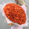 151 оранжевая Роза Копакабана 40 см