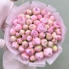 51 нежно-розовый пион Гардения
